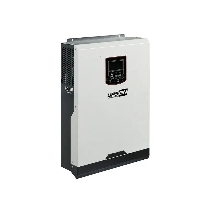 하이브리드 태양 광 인버터 3000w 5500w (PF 1) DC AC 전원 인버터 순수 사인파 출력 병렬 기능