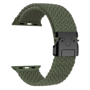 CM Matériau Premium Léger Doux pour Peau Nylon Sport Montre Bracelet pour <span class=keywords><strong>Apple</strong></span> <span class=keywords><strong>Watch</strong></span> 49mm 46mm 45mm 44mm 41mm 40mm - Product Image 1