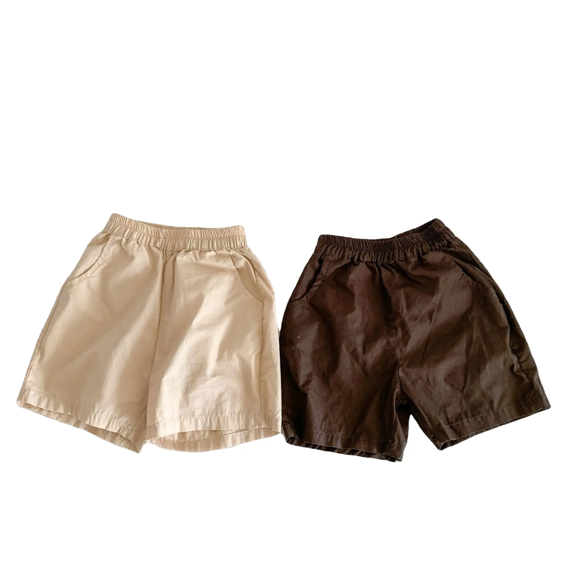 New summer children's shorts pants for small medium-sized boys girls cotton shorts