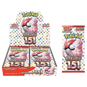 Version japonaise originale scellée, <span class=keywords><strong>Pokémon</strong></span> TCG Sv2a 151 PTCG, boîte <span class=keywords><strong>de</strong></span> boosters <span class=keywords><strong>de</strong></span> cartes <span class=keywords><strong>Pokémon</strong></span>, cartes à collectionner pour collectionneurs - Product Image 1