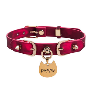 Collar Térmico Sensible al Calor con Estampado <span class=keywords><strong>de</strong></span> Sakura para Adultos, Juguete Sexual, <span class=keywords><strong>Castigo</strong></span>, Juego <span class=keywords><strong>de</strong></span> Roles BDSM, Collar para Perros que Cambia con la Temperatura - Product Image 2