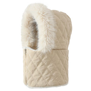 2025 nouveau chapeau d'hiver pour femmes en plein air coupe-vent chapeau <span class=keywords><strong>avec</strong></span> écharpe intégré résistant au froid Plaid polyvalent élégant tête Wrap chapeau - Product Image 3