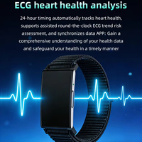 Pulsera Inteligente con Monitor de Actividad, Frecuencia Cardíaca, Oxígeno en Sangre, ECG, Más de 120 Modos de Ejercicio, Análisis del Sueño las 24 Horas, IP68