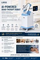Yapay Zeka Destekli Dikey Gelişmiş Masaj Robotu, Yapay Zeka ile Eller Serbest Profesyonel Kullanım, Güzellik Salonları, Sağlık, Spor İyileşmesi için