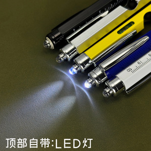 Bolígrafos Multiherramienta 9 en 1 <span class=keywords><strong>para</strong></span> Hombre, Papá, Bolígrafo con Regla, Nivel, Bolígrafo, Punta Táctil, Destornillador, Luz LED - Product Image 5