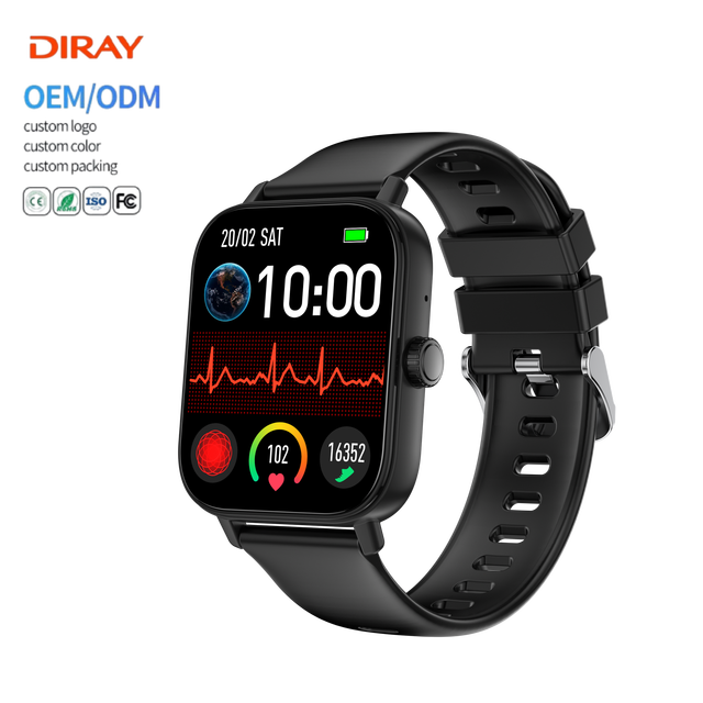 2026 Ultra Smart Watch Square TFT 1.83 Inch Android IOS IP68 Waterproof Silicone Sports Fitness Heart Rate Sleep Tracker for Men