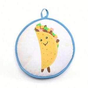Custom Polyester Folding Tortilla Warmer Basket for Serving and Containing Warm Tortillas Premium Shopping Bag Corporate <b>Gifts</b> - Product Image 1