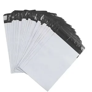 wholesale cheap Customize Logo gray black Durable Shipping Envelope Express Shipping Plastic Mailing Packaging Bags