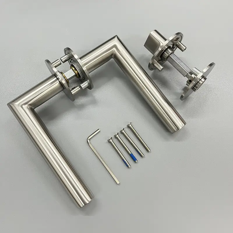 Stainless steel 304/201 WC toilet doorknobs Universal doorknobs for indoor and outdoor use