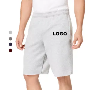 来样定做标志空白男士健身短裤因果街装棉运动服短运动裤加大码男士短裤