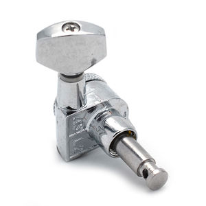 Sintonizadores de bloqueo de guitarra con cabezal de máquina cromado 3R3L para guitarra eléctrica estilo <span class=keywords><strong>Epiphone</strong></span> LP o guitarra acústica - Product Image 5