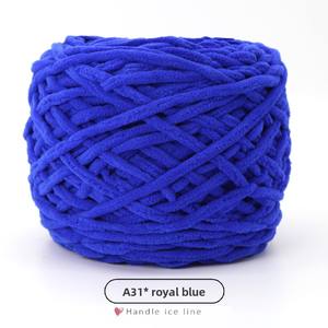 3.3 Grands écheveaux <span class=keywords><strong>de</strong></span> fil chenille finement filé, blanchi brillant, en laine et coton monofilament épais, pour tricot <span class=keywords><strong>de</strong></span> chaussons et chaussures DIY - Product Image 5