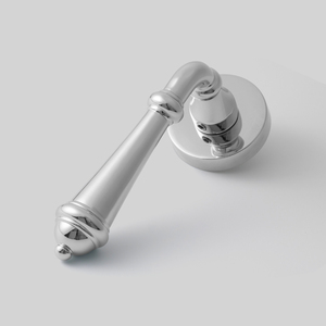 <strong>Goo</strong>-Ki Zinc Alloy French Classic <strong>Chrome</strong> Interior Solid Door Handle and Lock - Product Image 3