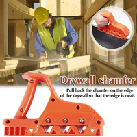 Alat Pemotong Cepat Plasterboard, Pemotong Tepi Drywall, Alat Pemotong Kayu 45 °   Alat Pemangkas Tangan