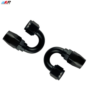 Producto de carrera de rendimiento BJR, cortador de aleación de 180 grados AN4 AN6 AN8 AN10 AN12 AN16 AN20, extremos de manguera giratoria y accesorios para piezas de motor - Product Image 5