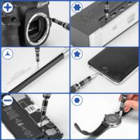 Kit de Herramientas de Reparación Magnéticas Multifuncionales de Precisión 118 en 1 con 98 Puntas para Teléfono, Computadora, Reloj, Laptop y Electrónica de Cámara