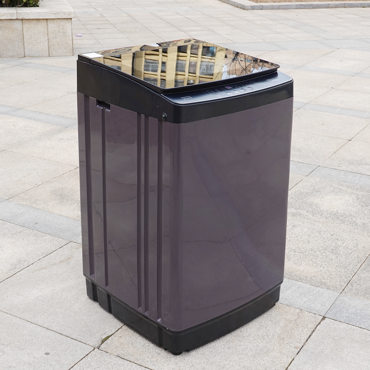 Couvercle en plastique marron de 10 kg