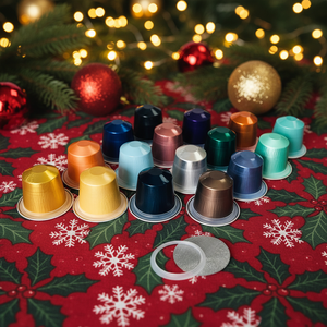 Cápsulas de Café Vacías de Aluminio Portátiles de 15 ml, Coloridas, con Tapa de Sellado Térmico - Product Image 1