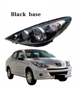 Phares <span class=keywords><strong>de</strong></span> voiture pour Peug-eot <span class=keywords><strong>207</strong></span> 2009-2013 9680131780 Noir Blanc une paire - Product Image 2