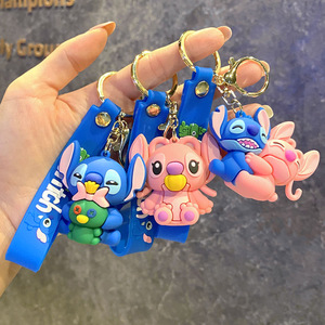 Mignon Anime PVC Figures 100 Styles de Point Porte-clés et Sac à Dos Charmes Silicone Voiture Porte-clés et Griffe Machine Cadeaux - Product Image 1