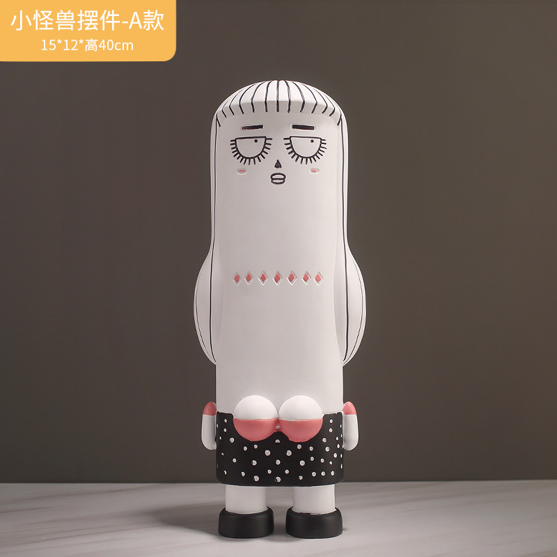 Cartoon boy figurine