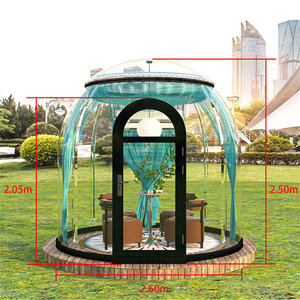 <span class=keywords><strong>Casa</strong></span> a Bolla Trasparente Full House con Palloncini, Design a Cupola in Vetro Stile Tiny House - Product Image 2