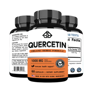 Quercetina 1000 mg por Porción, Fórmula Herbal Orgánica, 60 Cápsulas, Suplemento Dietético para Apoyar la Salud Inmunológica, Hecho en EE. UU. - Product Image 2