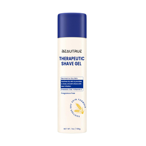 Gel de Afeitar Terapéutico con Avena, Certificado GMPC//MSDS, Fórmula Humectante y Suave, Crema de Afeitar que Ayuda a Prevenir Cortes - Product Image 1