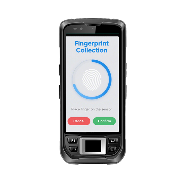 C-Readertek CR-N70 5 Inch Handheld PDA Biometric Fingerprint Reader Rugged 2D Scanner Android 12.0 QR/Bar Code Terminal Stock