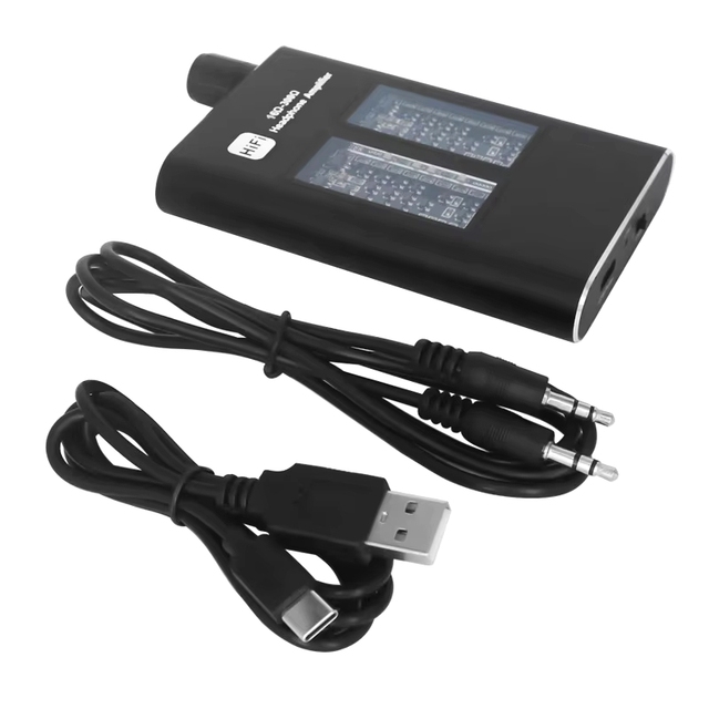 FANGWU Class-A 16-300 Ohm HiFi Headphone Earphone Amplifier with Metal 3.5mm Jack Aux Portable for Phone Music Player  FXB