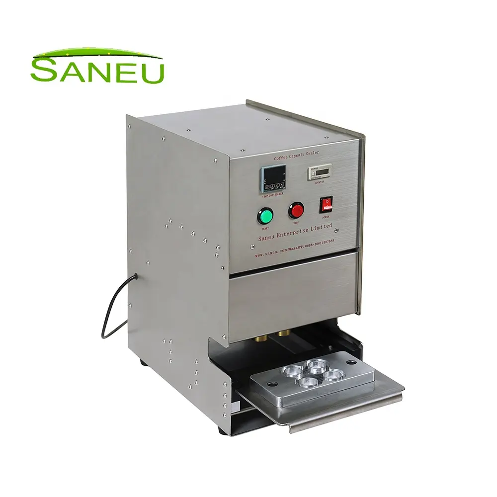 Semi Automatic Aluminium Nespresso Capsules Sealer Machine High Quality