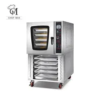 Chefmax 빵집 장비 빵 굽기 열기 순환 전기 대류 오븐 산업 빵 굽기 오븐 판매
