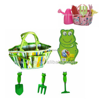 Ensemble cadeau d'outils de jardinage pour enfants amusant en plein air Kit d'outils de jardinage de sécurité pour enfants garçon fille