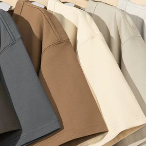 Fabricant de vêtements, t-shirt décontracté personnalisé, t-shirt vierge de haute qualité pour hommes, 400 grammes, 100% coton, t-shirt confortable pour l'été - Product Image 4