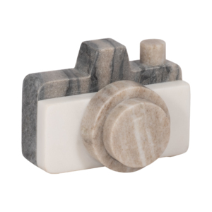 Statuetta Decorativa a Forma di Fotocamera in Marmo per Casa, Ufficio, Bagno, Soggiorno, Decorazione Artistica - Product Image 2