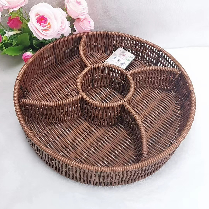 Large 5-compartment basket (30*6 cm)