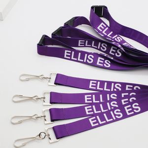 Custom Logo Polyester Lanyard School Event Gift Advertising Neck Strap Student Id Card Holder Safety Breakaway Lanyard - Product Image 3