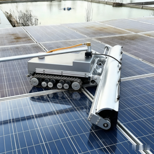 Solar Panel Cleaning <b>Device</b> Solar Panel Cleaning Robot Best <b>Tracked</b> Solar Panel Automatic Cleaning Robot - Product Image 6