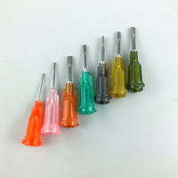 Nouvelle condition plastique acier bouche plate 10-27G aiguille de distribution demi-pouce aiguille en acier inoxydable