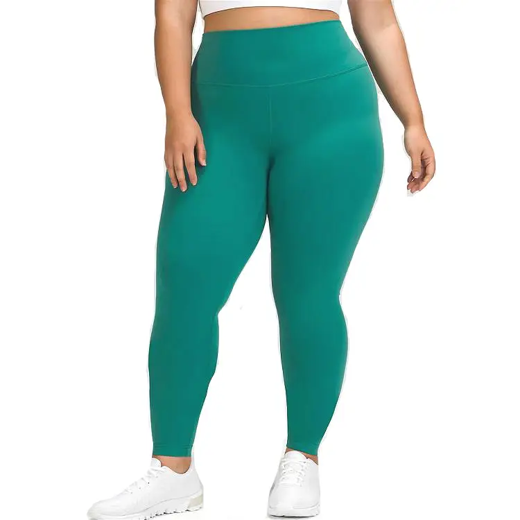 Entrenamiento de gran tamaño de etiqueta privada de ropa de fitness las mujeres plus tamaño pantalones de yoga sexy yoga azul plus tamaño capri leggings con bolsillos