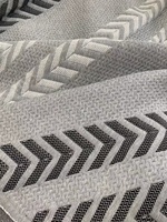 Tissu à double jacquard 100% polyester pour matelas en mousse