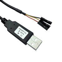 Cable adaptador USB a 3,3 V, USB a TTL Serial UART Cable TX RX Signal 3 Pin 3v3 Nivel Señal 2,54mm Dupont