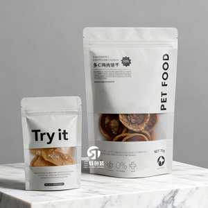 Custom Recyclable White Stand Up Kraft Paper Bags with <b>Window</b> | Zipper Moisture Proof Packaging for Freeze Dried Lemon Slices - Product Image 6