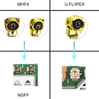 Antenne flexible interne Wifi Bt Ble 2.4g 5.8g 2.4ghz 5.8ghz Lora 4g Antenne intégrée Pcb Flexible Fpc Antenna