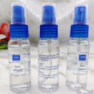Solution de nettoyage pour lentilles de lunettes en flacon transparent coloré personnalisé, nettoyant pour lunettes, spray pour nettoyer les lunettes - Product Image 5