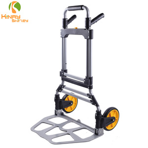 Xe Tải Và Xe Đẩy Hai Bánh Gấp Gọn Có Tay Cầm Lồng Vào Nhau Và Bánh Xe Cao Su Xe Đẩy Hành Lý Hạng Nặng - Product Image 2