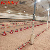 Accomplissez l'équipement automatique commandé de ferme de poulet de volaille pour le poulet à griller