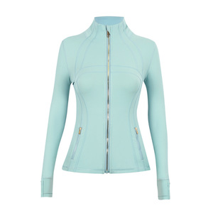 Lulu Original Define Stand Collar Breathable Slim Fit <strong>Yoga</strong> Sports <strong>Jacket</strong> Women's Fitness Wear Long Sleeve Running - Product Image 6