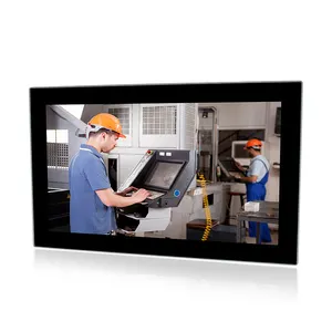 15.6 inch ip65 BitLocker allowed 5g windowsce touch screen industrial pc for machine vision