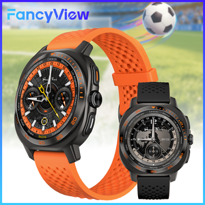 Умные часы AM32 с 1.43-дюймовым AMOLED-дисплеем, силиконовым ремешком, функцией звонков по Bluetooth, отслеживанием пульса, 150+ спортивными режимами и фитнес-трекером. - Product Image 1